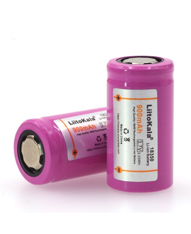 Akku Litokala ICR 18350 900mAh