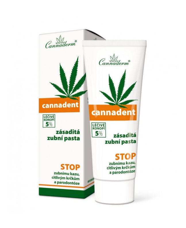 Cannadent Zahnpasta Cannaderm - 75 g