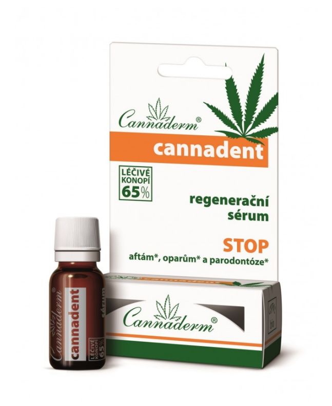 Cannadent Regeneratives Serum gegen Soor und Herpes Cannaderm - 5 ml