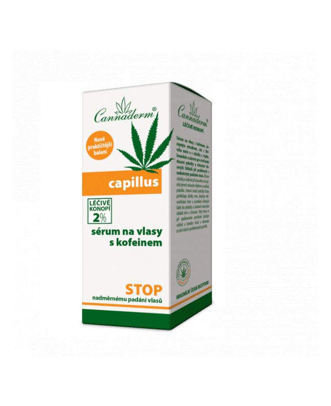CAPILLUS Cannaderm Anti-Haarausfall-Serum mit Koffein - 40 ml
