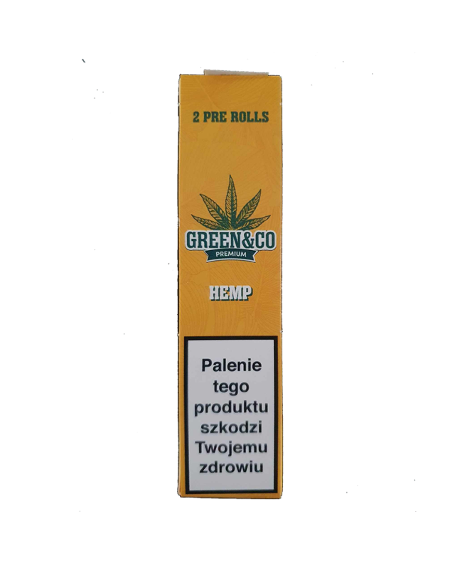 Green&co - Jointy CBD PRE-ROLLS Premium - 2 Stücke