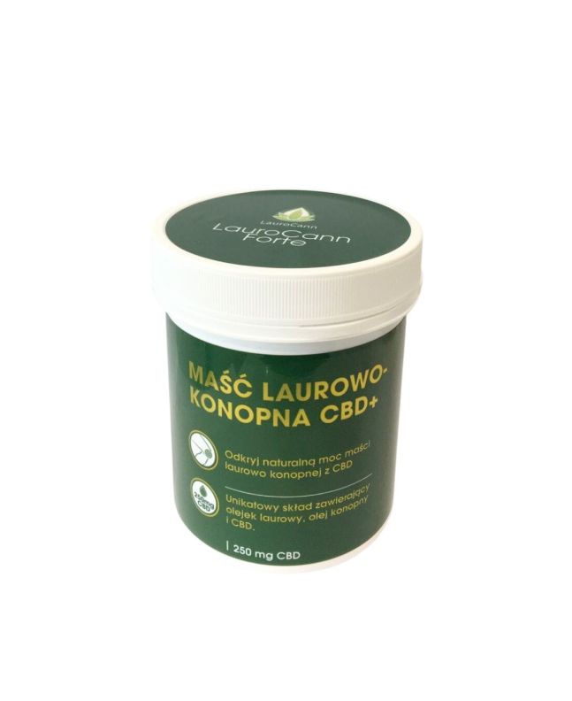 Laurocann Forte 20% CBD Lorbeer-Hanf Salbe - 250ml