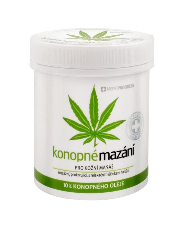 Medicprogress Hanfsalbe mit leicht kühlender Wirkung - konopne mazanie 250ml