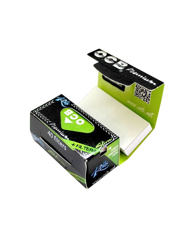 OCB Premium Slim auf einer Roll-Down-Rolle + filter