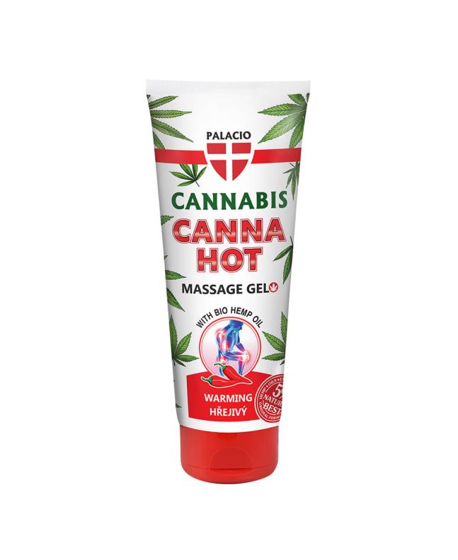 Palacio Canna Heißes wärmendes Hanfgel 5% 200ml