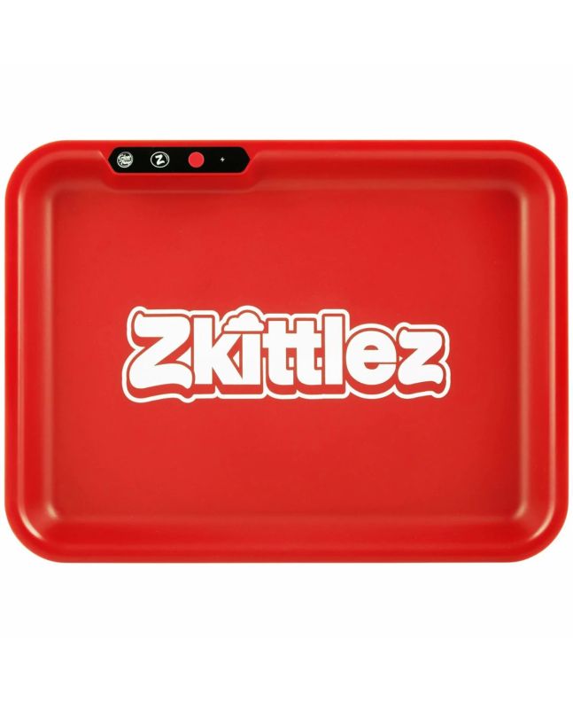 Glow Tray x Zkittlez - ROT beleuchtetes LED-Tablett