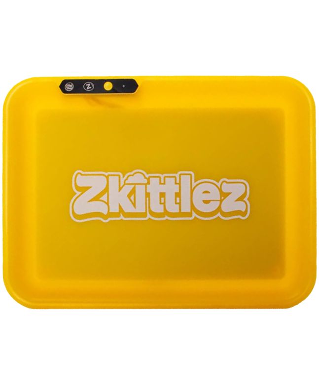 Glow Tray x Zkittlez - GELB beleuchtetes LED-Tablett