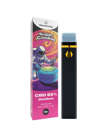 Canntropy CBD Einweg-Vape-Stift - Sugar Cookie, CBD 95%, 1 ml