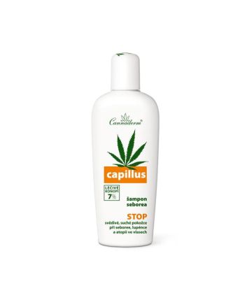 CAPILLUS Shampoo gegen seborrhoische Probleme Cannaderm - 150 ml