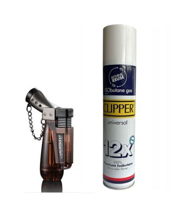  Leichter , Gasbrenner Honest + GAS Clipper