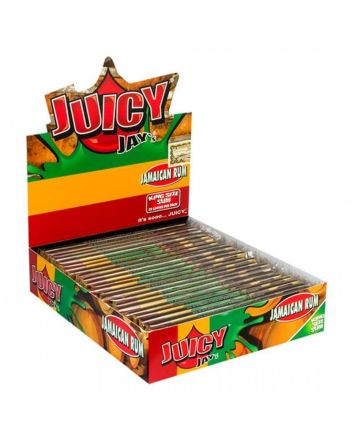 Juicy Jay's Blättchen mit Jamaican Rum-Geschmack - 32x Blatt