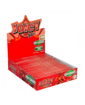 Juicy Jay's Blättchen mit Very Cherry Kirsche-Geschmack - 32x Blatt