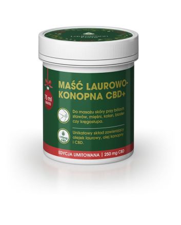 Laurocann Forte 20% CBD Lorbeer-Hanf Salbe - 250ml