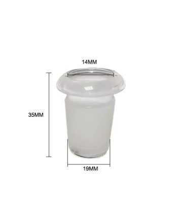 Glasadapter, Bongadapter - 14/18 mm