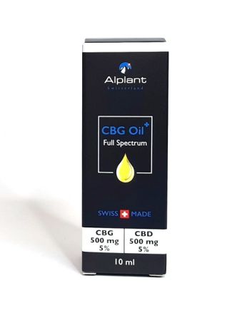 Hanföl Full Spectrum CBG 5% + CBD 5% Alplant 10ml