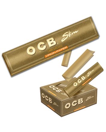 Seidenpapiere OCB Slim Virgin Brown