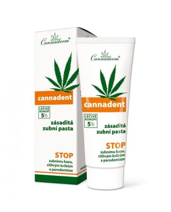 Cannadent Zahnpasta Cannaderm - 75 g