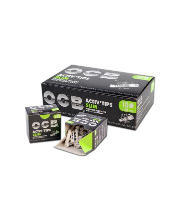 Aktivkohlefilter OCB ActivTips SLIM - 50 Stk.