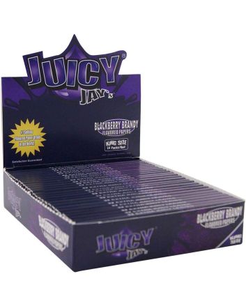 Juicy Jay's Blättchen mit Blackberry Brombeere-Geschmack - 32x Blatt