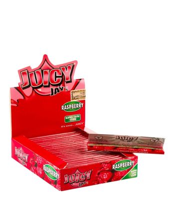 Juicy Jay's Blättchen mit Raspberry Himbeere-Geschmack - 32x Blatt