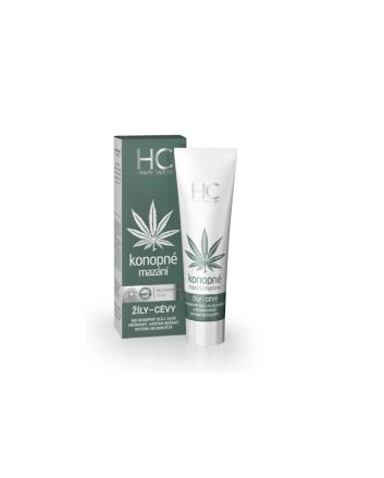 Hanfcreme bei Schwellungen und Beinschmerzen - konopne mazanii 75 ml
