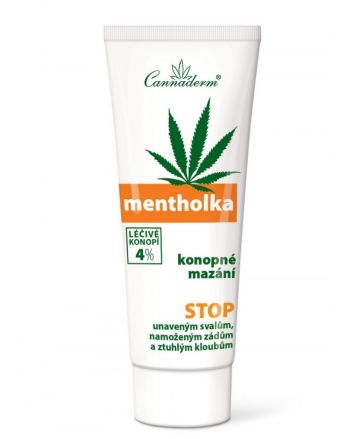 Mentholka Cannaderm Kühlgel gegen Muskel- und Gelenkschmerzen - 200 ml