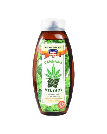 Palacio Hanf Shampoo für Haar und Körper mit Menthol 500ml