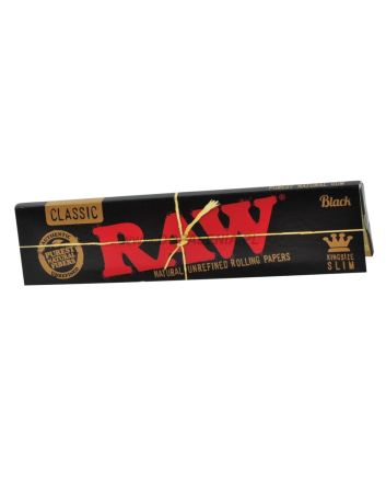 Seidenpapiere RAW Classic Black King Size