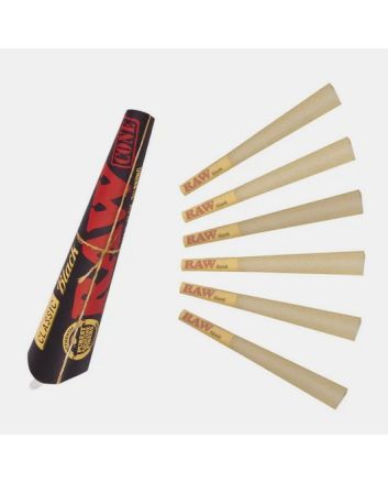 Cones RAW Black 1 1/4, Fertigjoints - 6 Stück