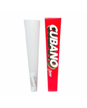 VIBES Cubano Hemp - Fertigkegel Seidenpapier RED 