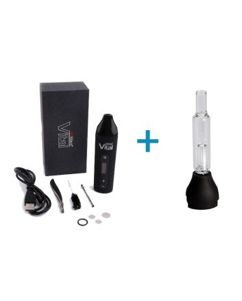 KIT: XVAPE XMAX Vital + Glas Bubbler, Wasserfilter