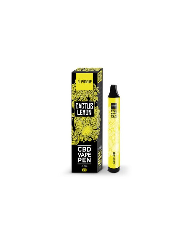 Euphoria CBD Vape-Stift - Cactus Lemon, 2 ml