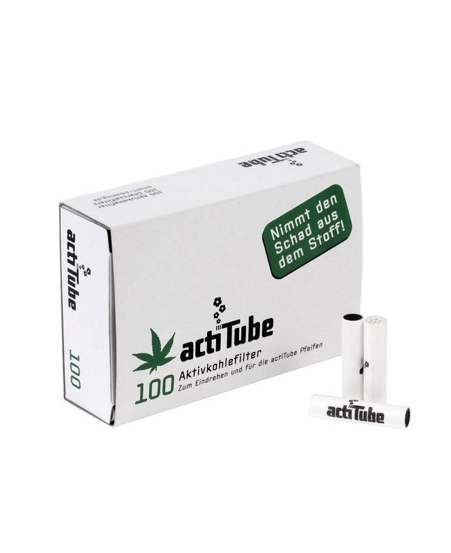 ActiTUBE 8mm Aktivkohlefilter 100 Stck.