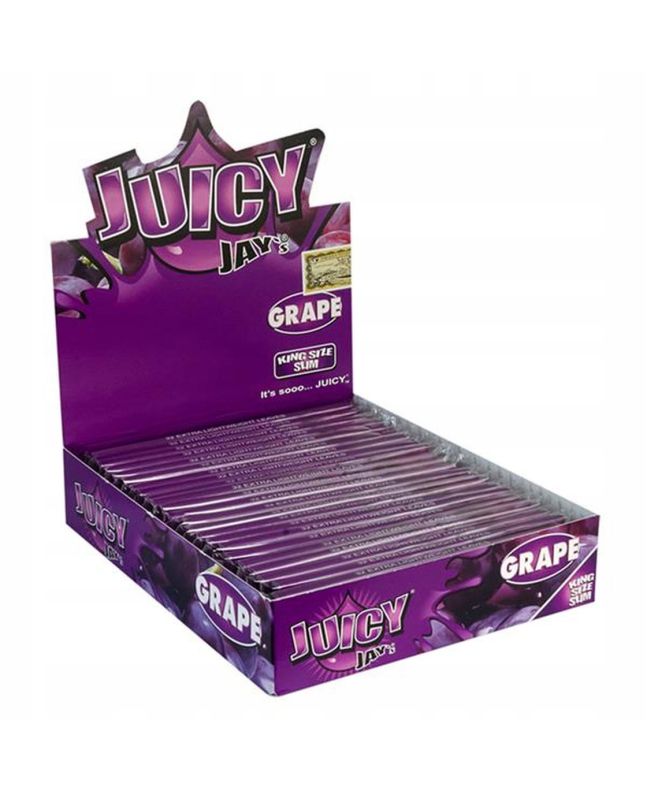 Juicy Jay's Blättchen mit Bubble gum Traubengeschmack - 32x Blatt