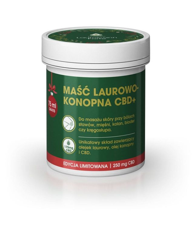 Laurocann Forte 20% CBD Lorbeer-Hanf Salbe - 250ml