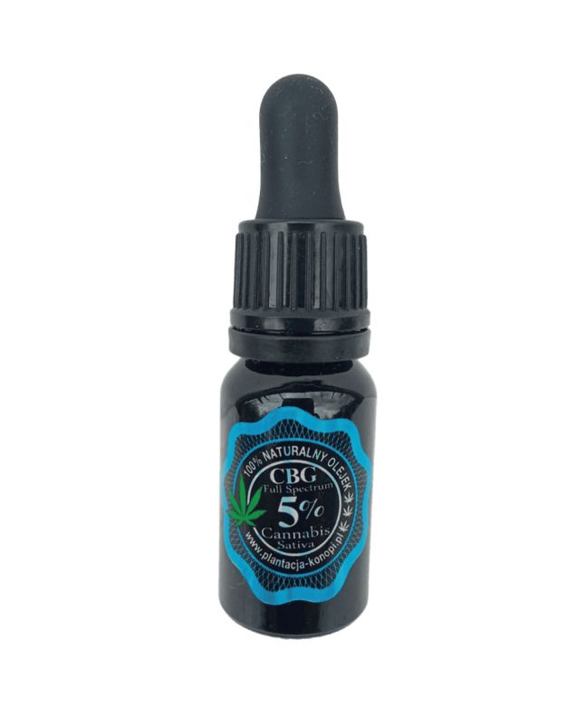 Hanföl 5 % CBG Kannabigerol Vollspektrum – 10 ml