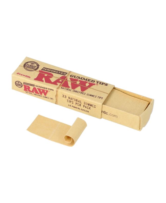 Raw Perforated Gummed Tips