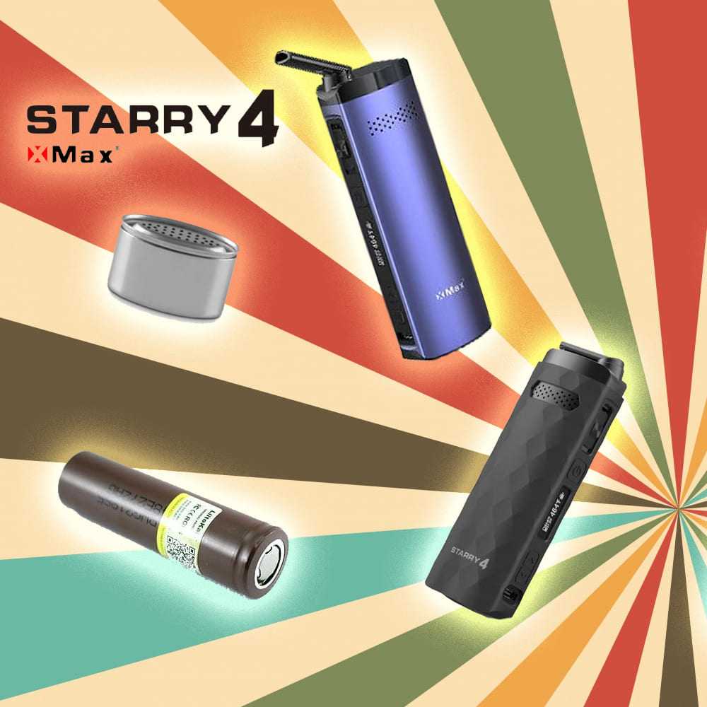 Das beste Zubehör für den X-Max Starry 4 Vaporizer – maximaler Komfort, Mobilität und Effizienz